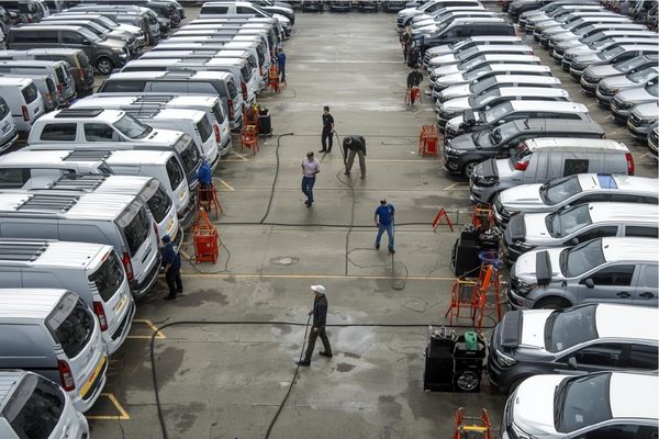 Automotive stockyard cleaning and management services