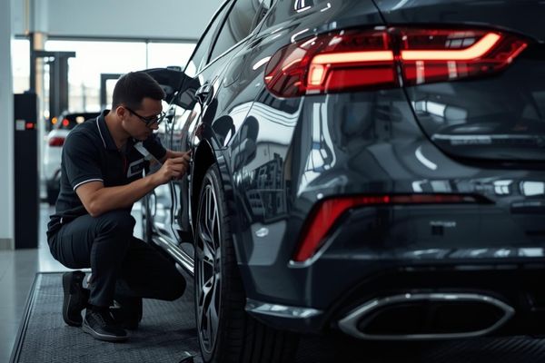 Pre-delivery vehicle preparation and final finish service